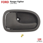 มือเปิดใน มือจับใน มือดีงในประตู ข้างซ้าย 1 ชิ้น สีเทา สำหรับ Ford Ranger Figther ปี 1999-2005